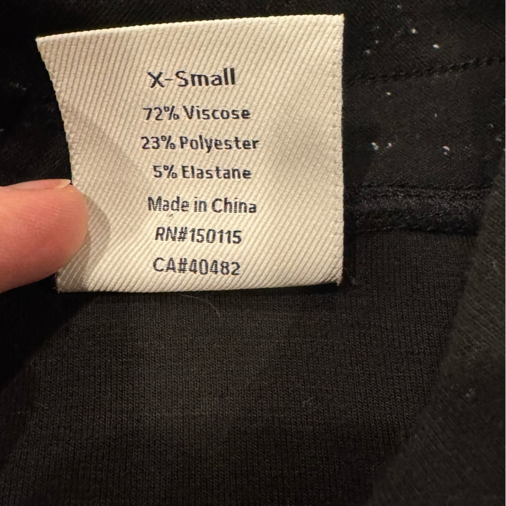 Varley Oakdale Sweat Double Soft Size XS black speckled - Picture 9 of 12